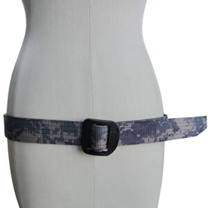 Proper Nylon Camo Tactical Belt – Large – Adjustable Military-Grade Webbing
